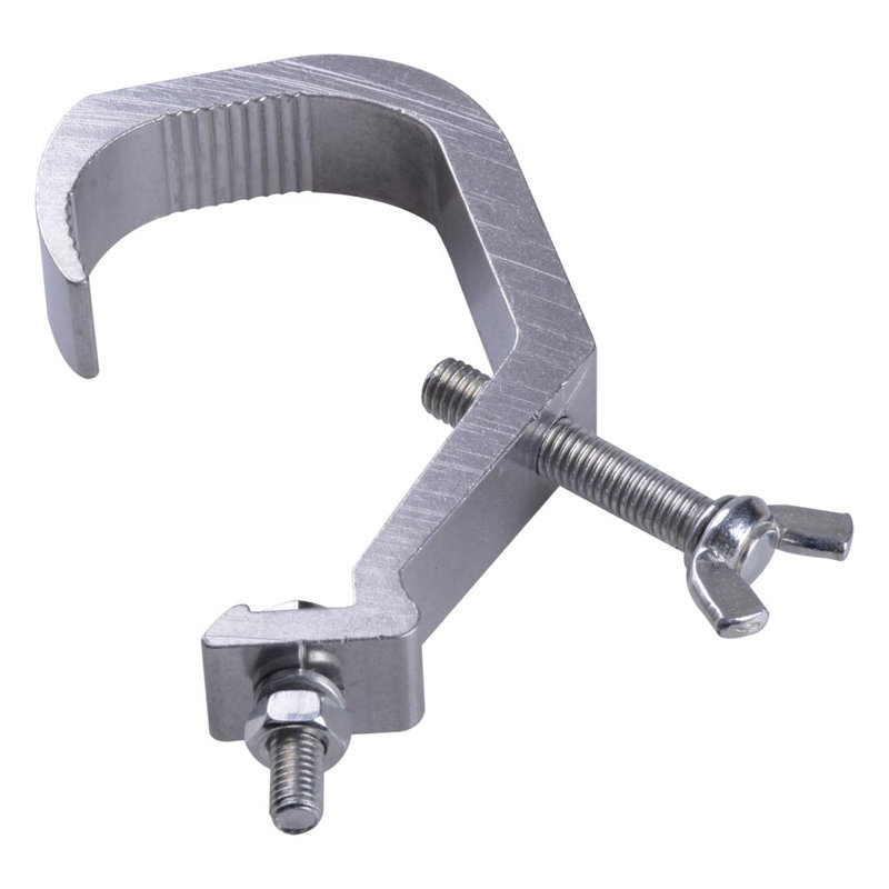 Load Small Stage Light Hook Aluminum Alloy Light Clip, 0.98" H x 5.31" W x 4.44" D