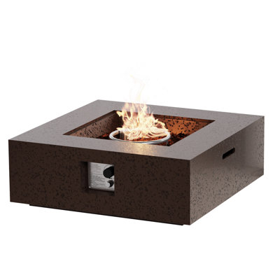 Concrete Propane Fire Pit Table
