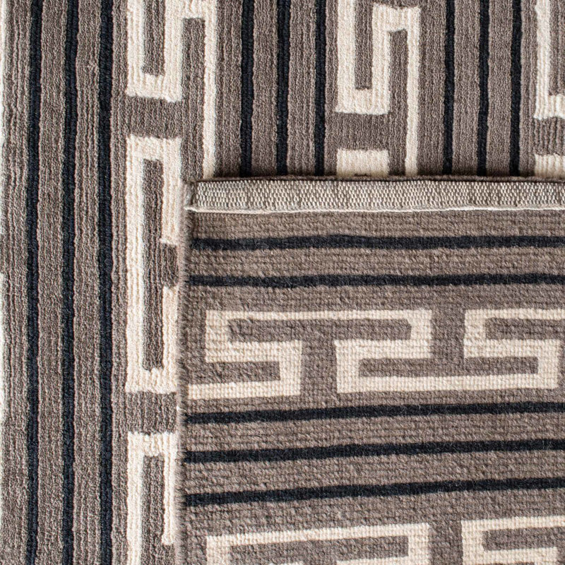Ralph Lauren Crosby Wool Solid Color Rug, Rectangle 4' x 6'