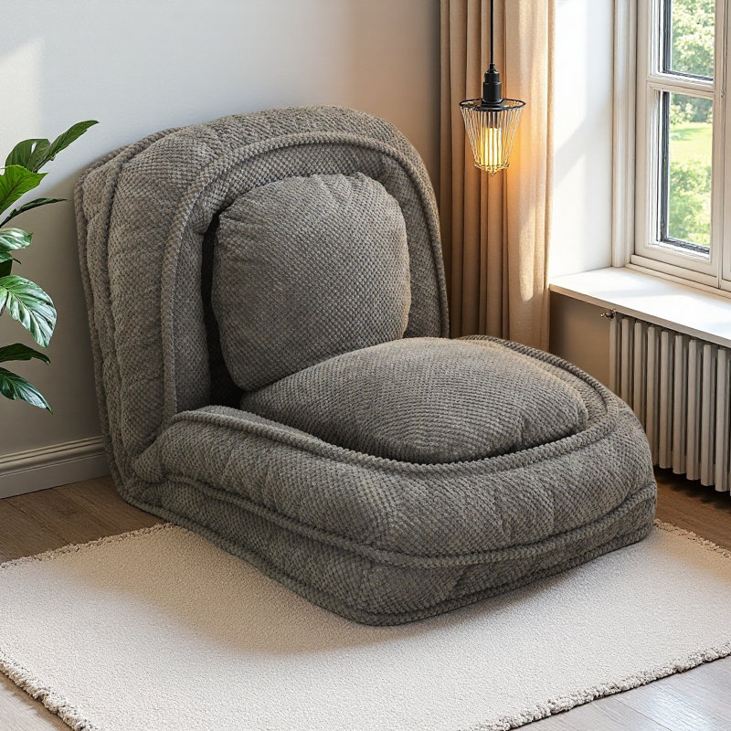 Human Dog Bed ,Lazy Sofa Couch ,5 Adjustable Position,Sit,Sleep,Fold,Suit To Put In Bedroom, Living Room ,Space Saving Design