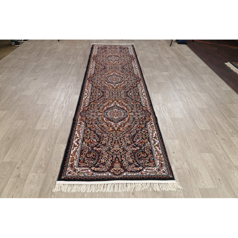 Tapis noir / brun Bozeman Tabriz
