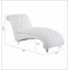 Chaise longue sans accoudoirs touffetée