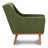 Gus Distressed Velvet Fabric Lounge Chair-354152201