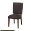 Ensemble de chaises de salle à manger rembourrées en tissu 2 pièces