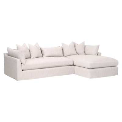 Grimm 110" Wide Sofa & Chaise by 17 Stories