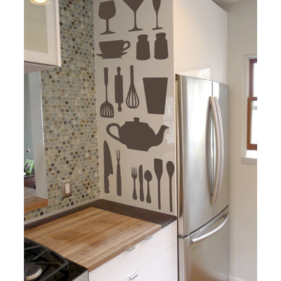 Décalcomanie murale de cuisine