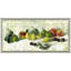 Apples And Pears Giclee On Canvas