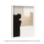 Décoration murale beige et noire I Shadowbox Print par Art Remedy-115123540-115123533