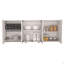 Armoire murale Peoria, quatre tablettes intérieures-121028895