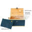 Grand panier à coudre SINGER imprimé pois bleu sarcelle foncé avec pochette à fermeture à glissière assortie