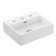 WS Bath Collections Quattro 14.4'' Ceramic Rectangular Bathroom Sink with Overflow