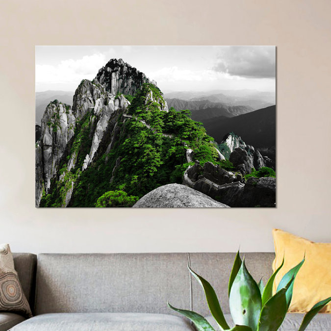«Pure Plan», reproduction de photo sur toile, H 40 po x l 60 po x P 1,5 po, Pas de tapis, Toile tendue