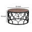 Table basse ronde de 32 pouces_Table basse