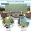 72" Metal Outdoor Privacy Screen-112554497-114773915