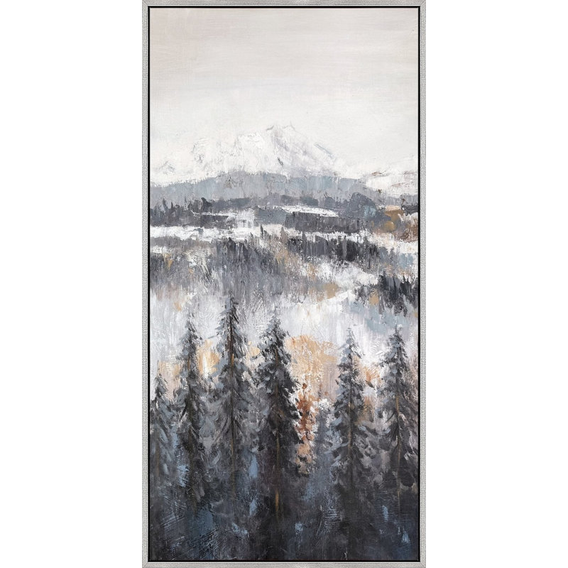 «Evergreen Fade I», art mural sur toile