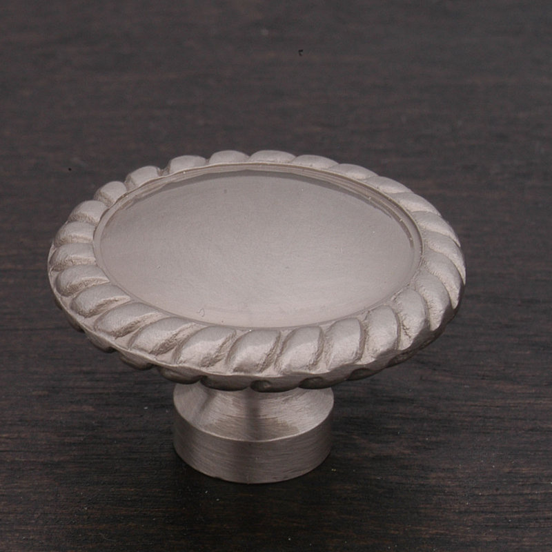 CK Series 1 1/4" Diameter Mushroom Knob, Satin Nickel (Pewter)