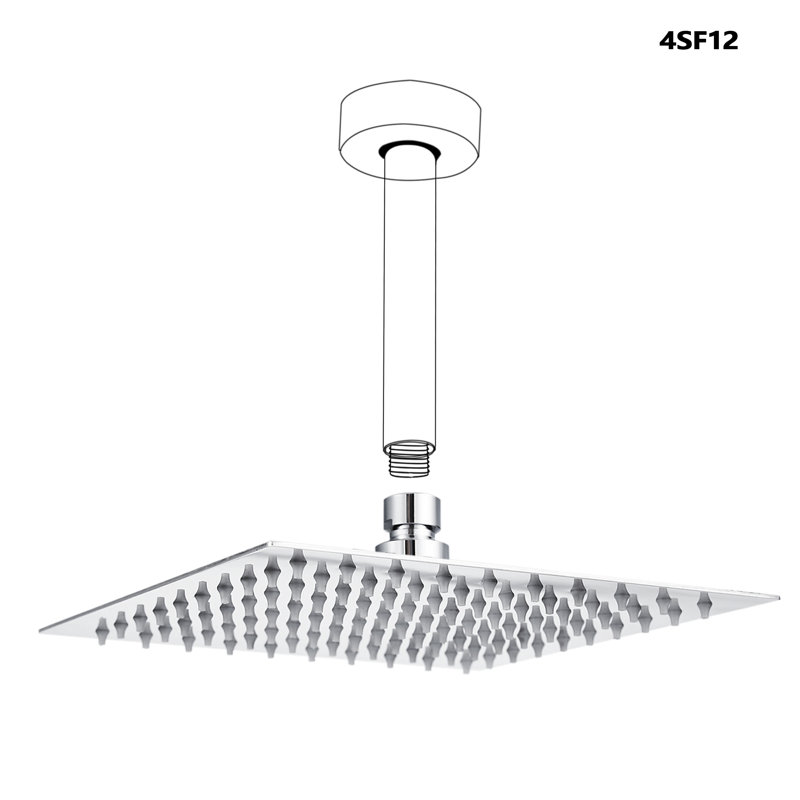 Pomme de douche à pluie Rain 1,8 GPM GPM