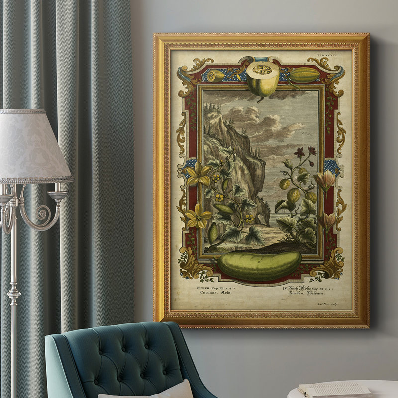Genèse de fruits I, toile de qualité supérieure, prête à être accrochée, H 20 po x l 16 po x P 2,5 po