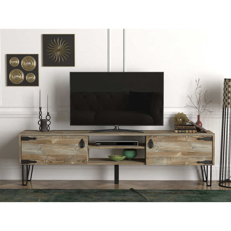 Biu Unfinished TV Stand for TVs up to 78"