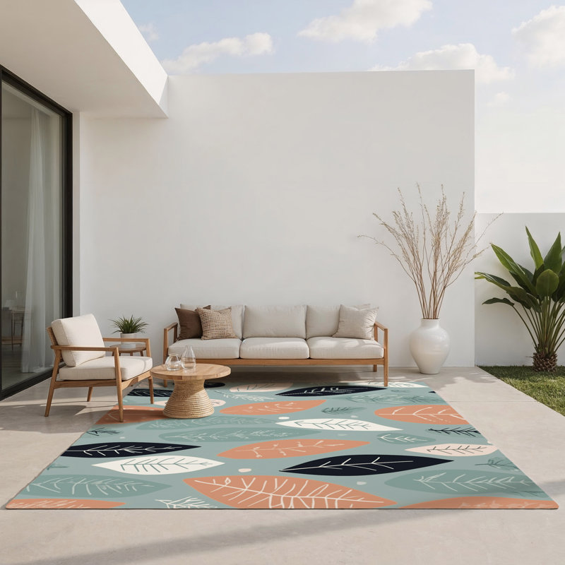 Meadow’S Secret Indoor And Outdoor Area Rug, Rectangle 5' x 7'