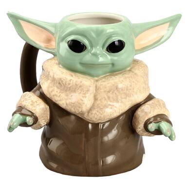 Star Wars Yoda Baby Mandalorian Color Changing Mug Ceramic Hot