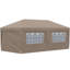 Tente escamotable avec parois latérales 10 pi x 19,5 pi Outsunny-112831201-112831202