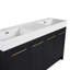 Freestanding Bathroom Vanity With Resin Sink, With Soft Closing Door
