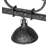 Melrose Barlett 3 - Light Smoke/Natural Iron Unique/Statement Pendant