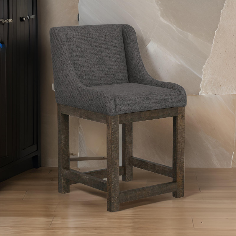 Tabouret Cabo Arlinda Pegan, Tabouret de comptoir (siège d’une hauteur de 24, Gris
