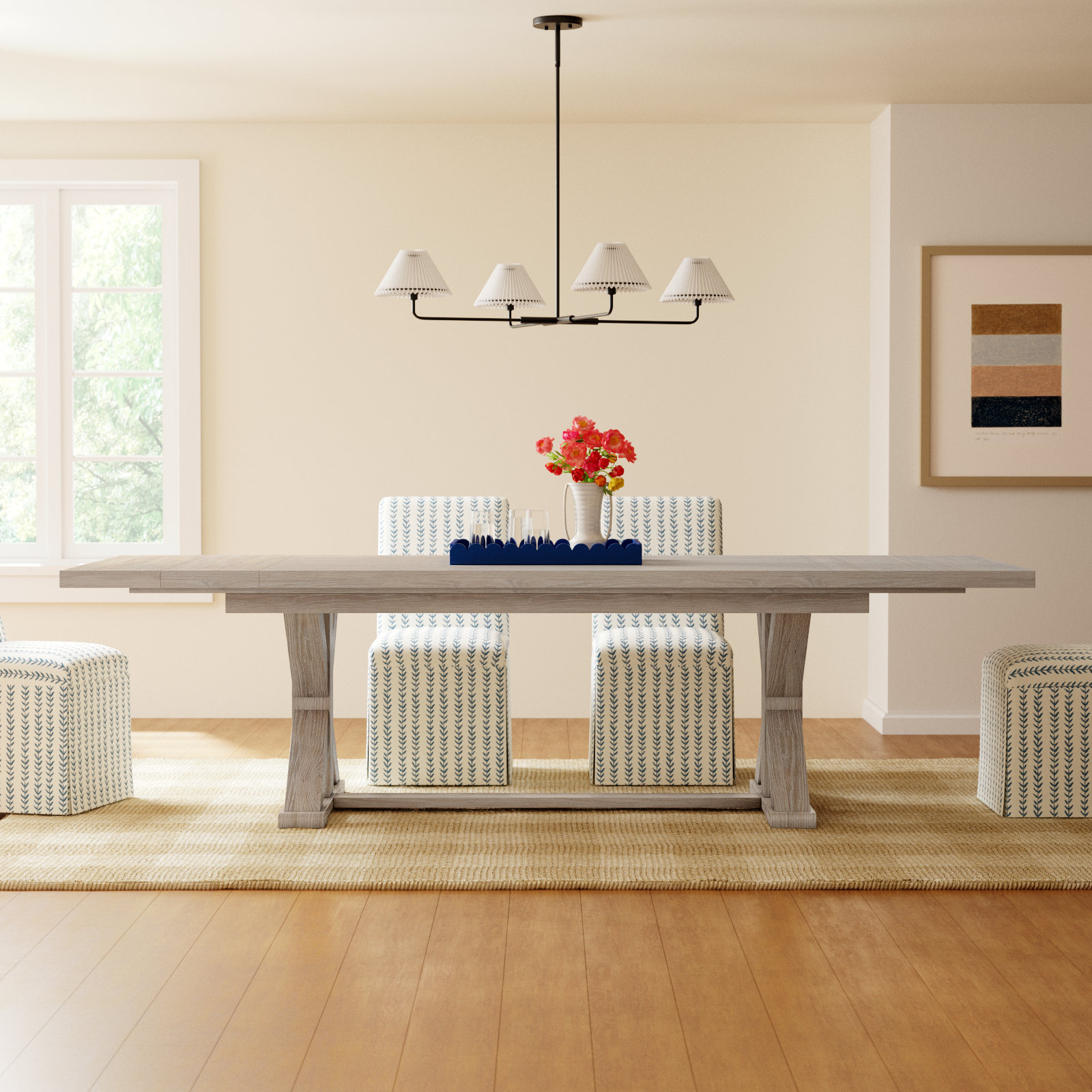 Lana 86" Extendable Dining Table