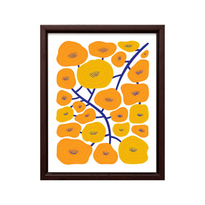 Abstract Yellow Floral