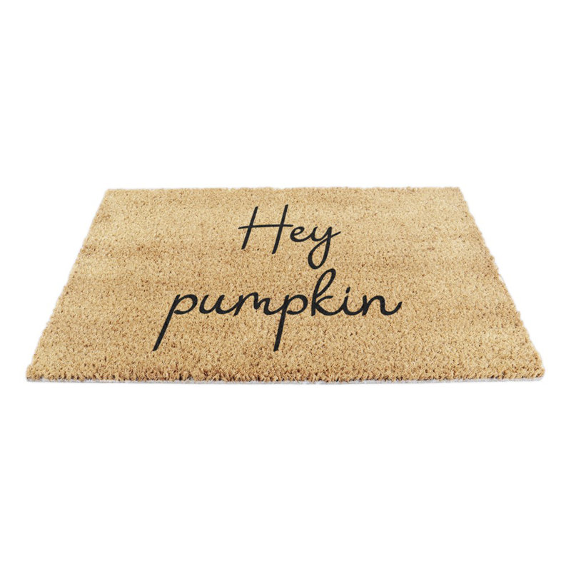Elmer Non-Slip Outdoor Doormat, Beige/Black