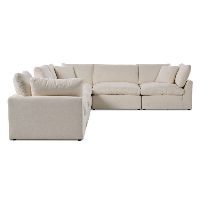 Tual 5Pc Sectional W/Ottoman
