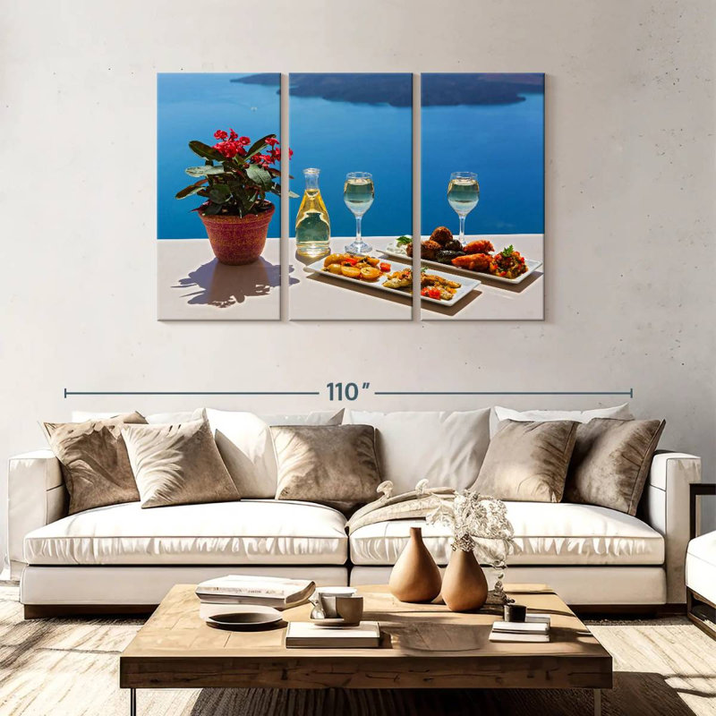 Yarlin Lunch With A View, 48" H x 74" W
