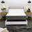 White Noise 12'' Plush Gel Memory Foam Mattress and Adjustable Base-1468029150