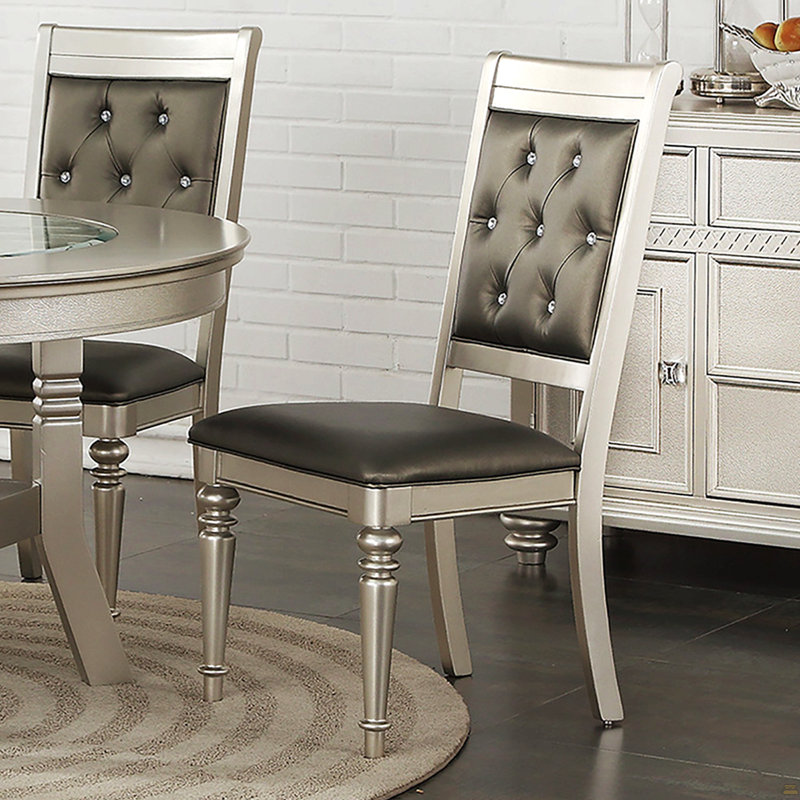 Dining Chairs With Tufted Back(Set Of 2)