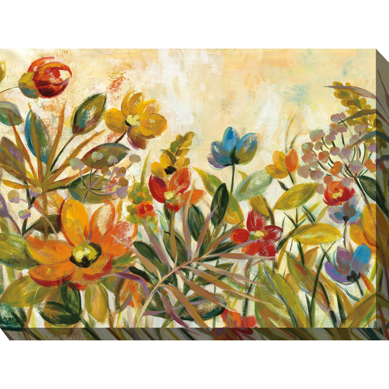 Exaltacin All-Weather Canvas Plants & Flowers Wall Decor