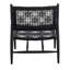 Chaise d'appoint à dossier tissé Kazbah-1960587202