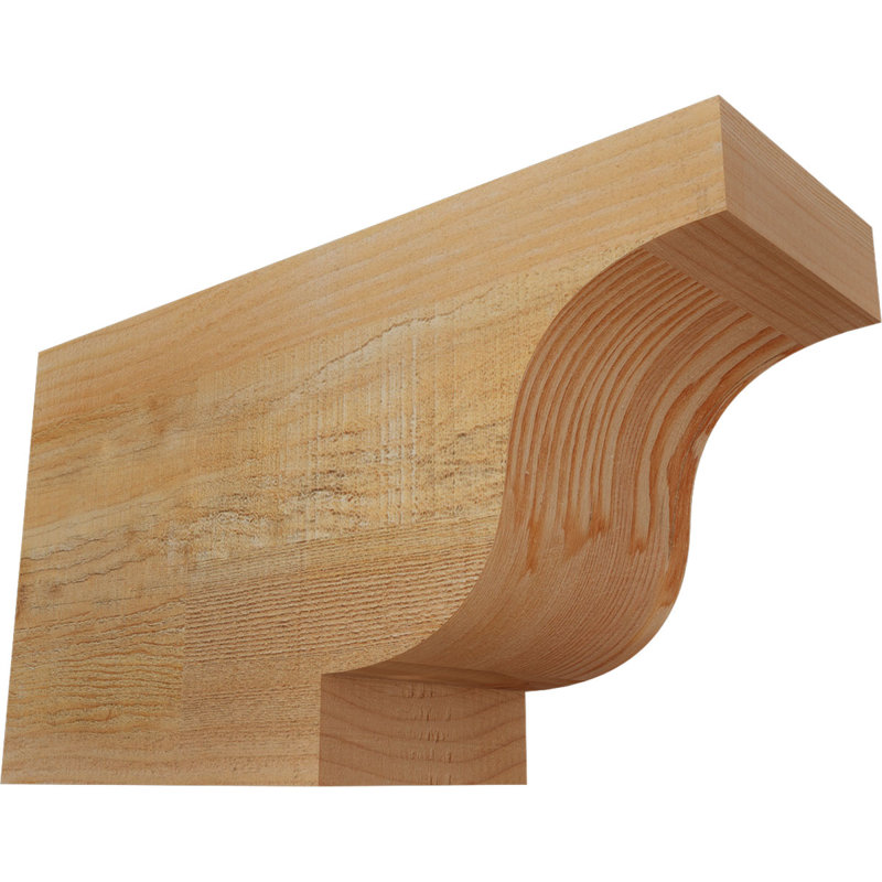 Queue de chevron Newport, Douglas, 10" H x 18" W x 6" D