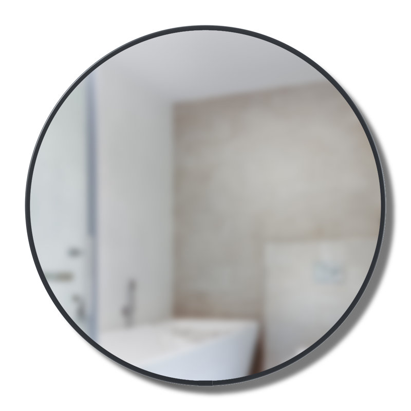 Miroir de salle de bain contemporain avec tablettes Cirko