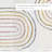 100% Cotton Pattern Bath Mat in Rainbow-128814690-128814691