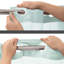 Rideau de douche Ramjani Waffle Weave-572326940-579384551