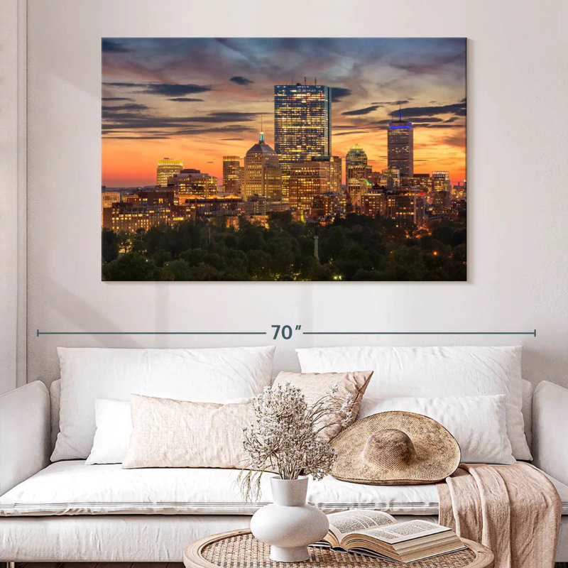 Sirci Boston Nightfall, H 34 po x l 51 po