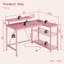 Lippencott L-Shaped Computer Desk-1605074023