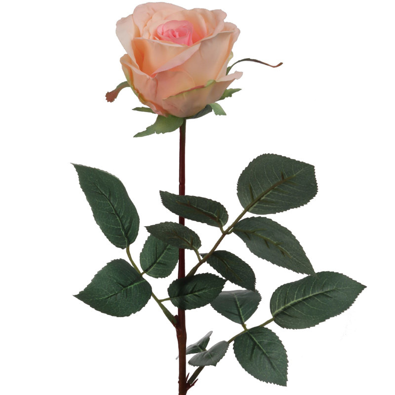 Arrangement floral marguerite de soie, Rose, 2