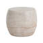 Table d'appoint d'extérieur en béton léger Travertine