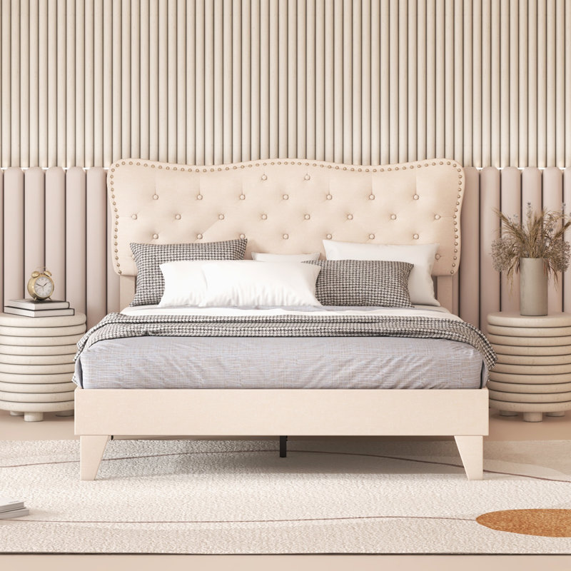 Upholstered Bed, European King (160 X 200 cm)