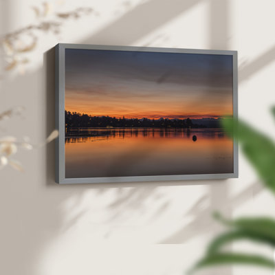 Blaze of Glory -Framed Print - Restickable