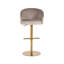Zabi Swivel Adjustable Height Bar Stool-1592799060