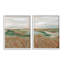 «Windblown Reeds Landscape Single Photo Frame» par Nikita Jariwala, 2 pièces sur toile-2032988088-2032185048